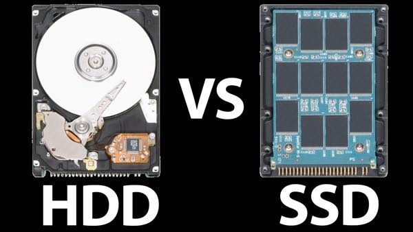 Comparativa interna HDD vs SSD