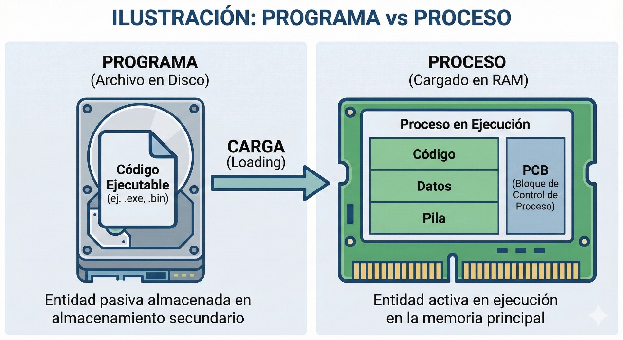 Programa vs Proceso